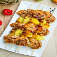 Grilled Jerk Shrimp & Pineapple Skewers Recipe - (4.6/5)_image
