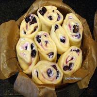 Blueberry Cream Cheese Swirly Bread_image