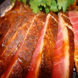 Red Chile Seared Tuna With Teriyaki Glaze image
