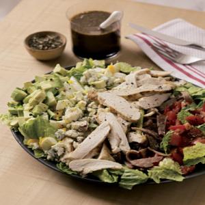 Cobb Salad with Balsamic Shallot Vinaigrette Recipe | Epicurious.com_image