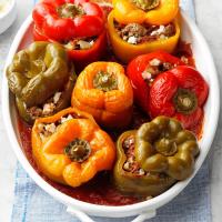 Greek-Style Stuffed Peppers image