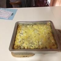 Breakfast Casserole With a Biscuit Crust image