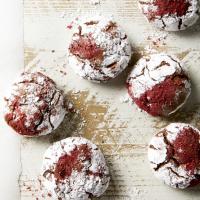 Raspberry-Chocolate Crinkles image