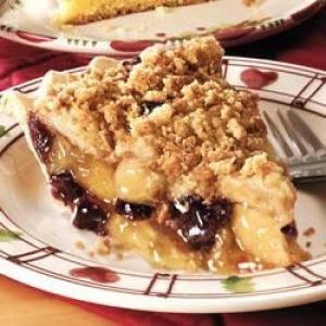 Cranberry-Apple Streusel Pie_image