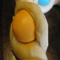 Polish Braided Easter Egg Bread image