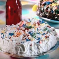 Single Layer Birthday Cake image