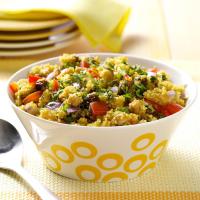 Curried Quinoa and Chickpeas image