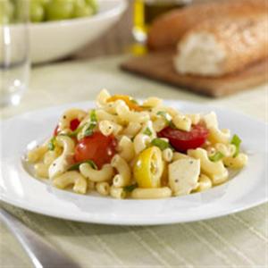 Barilla® Macaroni Pasta Salad with Cherry Tomatoes, Fresh Mozzarella and Basil_image