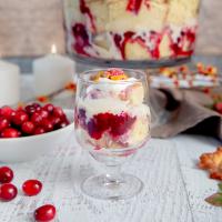 Cranberry Custard Trifle_image
