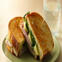 Grilled Ham, Cheese and Apple Sandwiches image