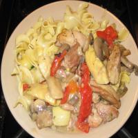 Chicken, Mushroom And Artichoke Casserole image