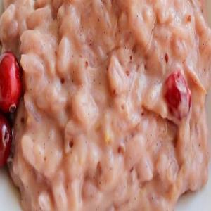 Cranberry Swirl Rice Pudding ~ Thanksgiving Treat_image