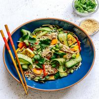 Soba Noodle Salad with Soy and Lime Dressing_image
