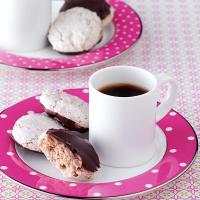 Chocolate-Dipped Almond Macaroons_image