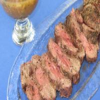 Grilled Beef Tenderloin with Black Pepper Rub image