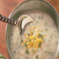 Rustic Potato Soup with Cheddar and Green Onions image
