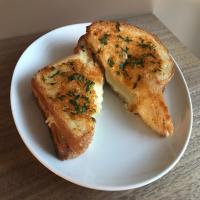 Garlic Bread Grilled Cheese image
