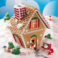 Winter Wonderland Gingerbread Cottage image
