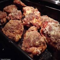 Oven Fried Chicken Thighs_image