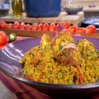 Adobo Seasoned Chicken and Rice image