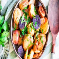 Robyn's Crock Pot Herb Roasted Potatoes image