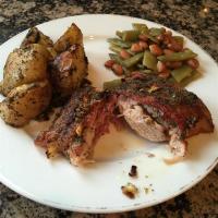 Bacon-Roasted Chicken with Potatoes image
