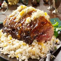 Pork Roast with Apricot-Rice Stuffing_image