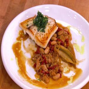 Halibut with Endive and Gremolata_image