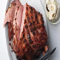 Glazed Ham with Horseradish Cream_image