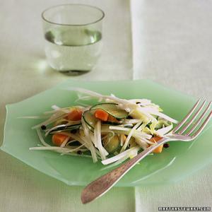 Papaya, Endive, and Crabmeat Salad image