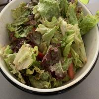 Simple Red Leaf Salad_image
