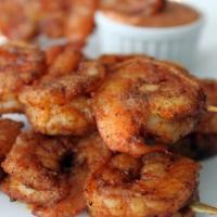 Spicy Louisiana Cajun Shrimp With Chipotle Mayonnaise_image