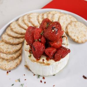 Grilled Brie and Strawberries image