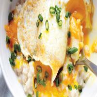 Savory Oatmeal and Soft-Cooked Egg_image