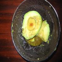Avocado With Simple Dressing image