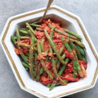 Green Beans with Ginger and Tomatoes_image