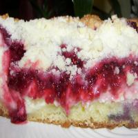 Raspberry Cream Cheese Coffee Crumb Cake_image