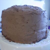 Chocolate Buttercream Cake Frosting image