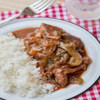 Slow Cooker Country Style Barbecue Ribs with Bell Peppers and Onions Recipe - (5/5) image