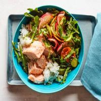 20-Minute Instant Pot Salmon and Rice Bowl image