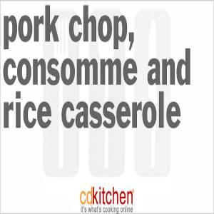 Pork Chop, Consomme and Rice Casserole Recipe | CDKitchen.com_image