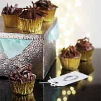 Chocolate chestnut cupcakes image