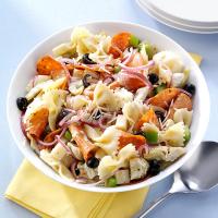 Pepperoni-Artichoke Pasta Salad image
