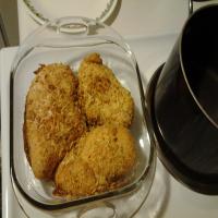 Baked Parmesan Crusted Chicken Breast_image