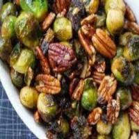 BABY BRUSSELS SPROUTS WITH BUTTERED PECANS_image
