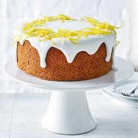 Lemon sponge cake_image