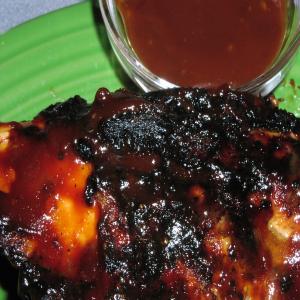 Grilled Barbecue Chicken_image