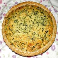 Flaky Crust Spinach Pie image