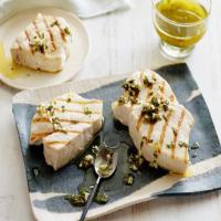 Grilled Swordfish with Lemon, Mint and Basil_image