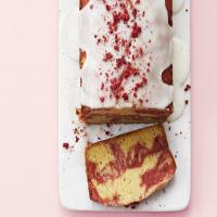 Raspberry-Swirl Pound Cake image